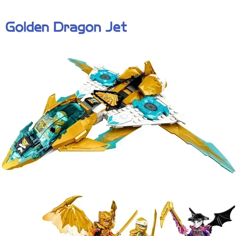 MOC Movie Kloster-Trainingshalle The Ultra Dragon Bausteine Ziegel mit Figuren Spielzeug für Kinder Geschenke