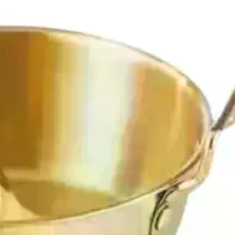 1pc 304 Stainless Steel Instant Noodle Bowl Korean Rice Wine Bowl With Handle Salad Snack And Fries Bowl