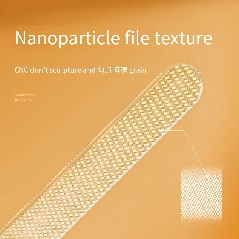 المهنية طويلة مسمار الفن ملف التلميع واضح الأسود الرملي تلميع دائم نانو الزجاج ملف مانيكير لوازم الملحقات أداة