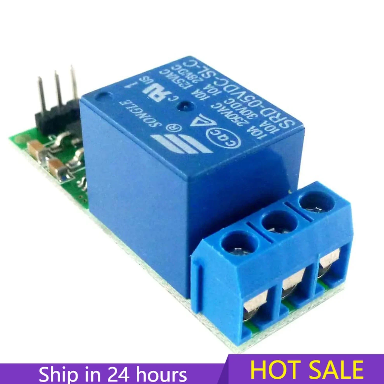 Flip Flop Relay,Switch Latching Relay,Mini 6-24V Flip-Flop Relay Module Bistable Self-Locking Switch Low Pulse Trigger Board