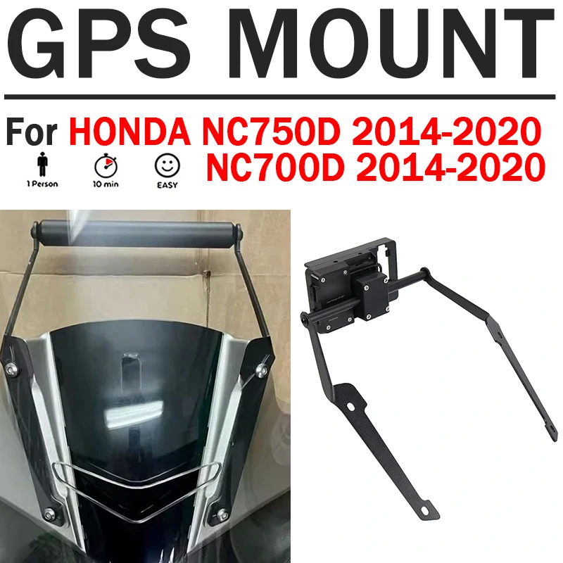 

Новый NC 700 D NC 750 D мотоциклетная GPS-навигационная рамка, кронштейн для крепления мобильного телефона для Honda NC750D NC700D 2014-2020 2019 2018