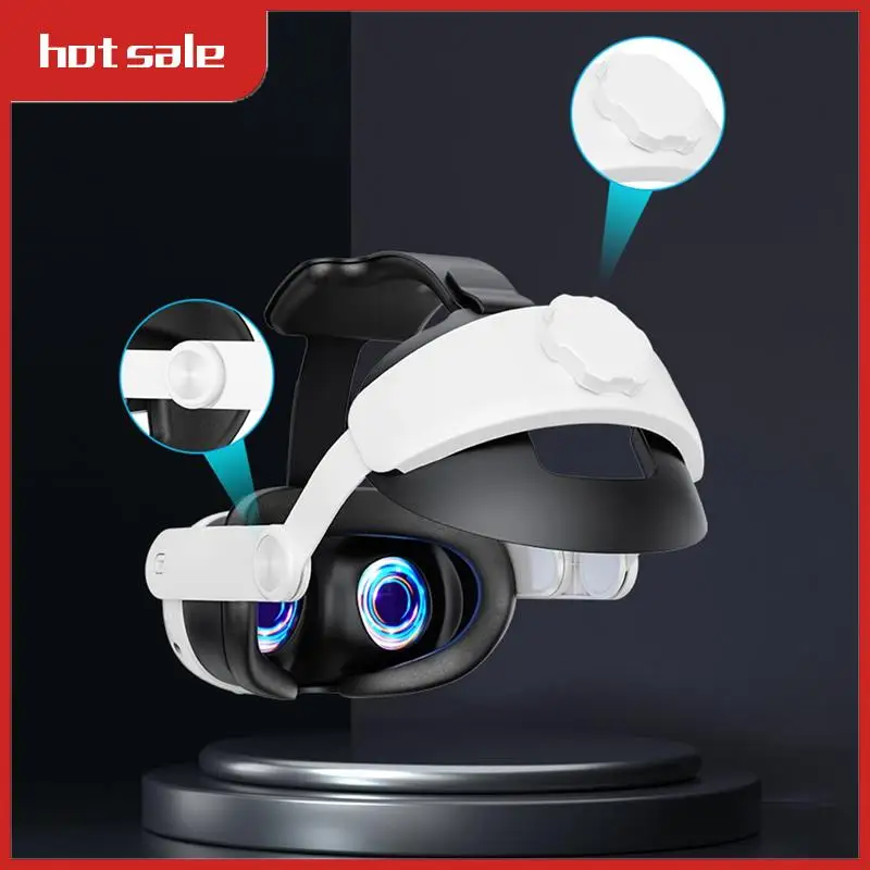 

For Meta Quest 3 Head Strap Comfort Adjustable Head Strap Supporting Improve Comfort Virtual For VR Replacement