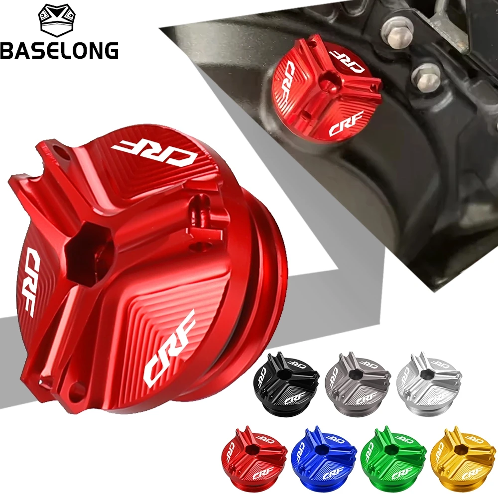 

M19*2.5 For Honda CRF150R CRF250R CRF 250 L/M CRF250 Rally CRF450R CRF450X CRF1000L 2002-2019 Oil Filter Cup Engine Plug Cover