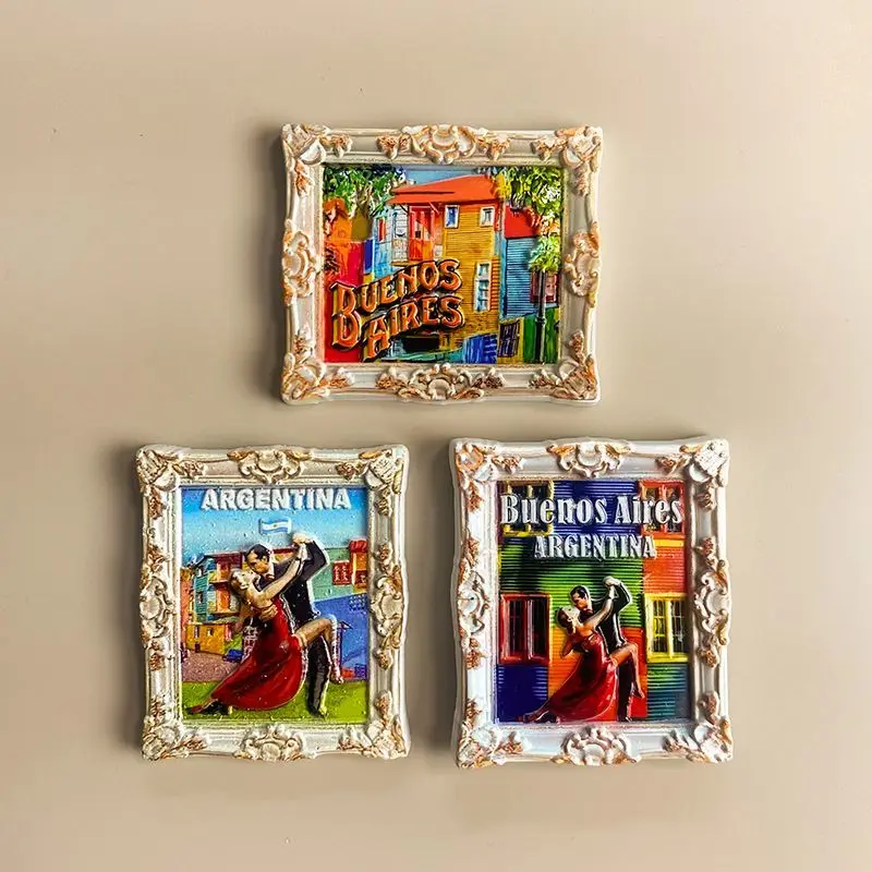 

Argentina Buenos Aires Dancer Fridge Magnet World Travel Home Decoration Souvenir Set