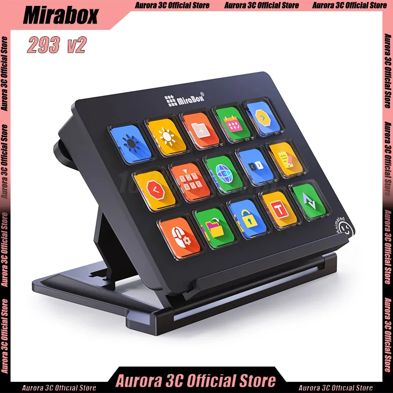 Keypad Visual Screen Macro Programming Lcd Button Customized Visual Highlight Accessories For Office