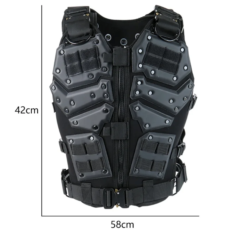 

Abay TF3 Airsoft Tactical Vest Transformer Combat Body Armor Swat Paintball Wargame Shooting Hunting Vests