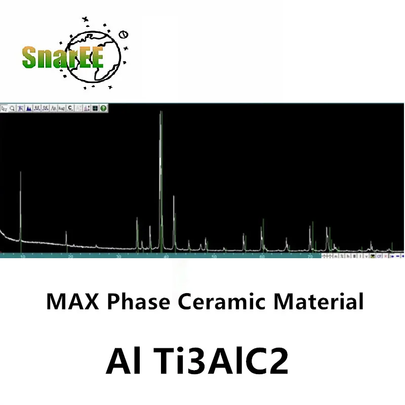 

200 400 mesh Al Ti3AlC2 MAX Phase Ceramic Material MXene 2g 5g 10g 25g 50g Special For Scientific Research Experiments