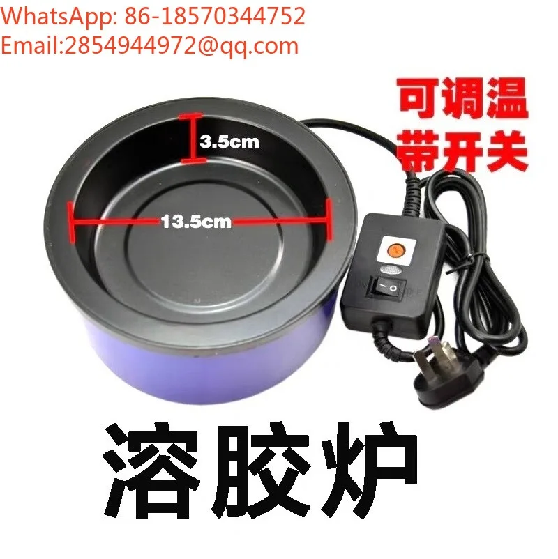 Temperature Control Hot Glue Furnace Auto Body Dent Repair Accessories Hot Melt Adhesive Strips Pull Tabs for Sheet Metal