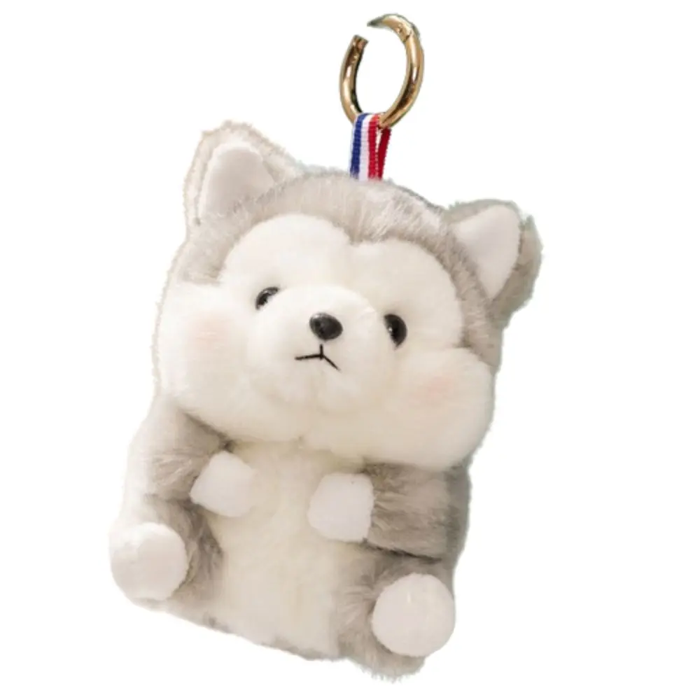 Muñeco de conejo de peluche de hámster, colgante de pingüino, elefante, cerdo, vaca, llavero de peluche de 13cm, sello de cerdo, muñeco de conejo, llavero de felpa para niña