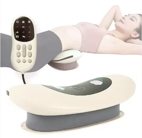 vct電動リフティング＆ヒーティング背中と腰のマッサージ器（痛み緩和用）、emsパルス腰ストレッチマッサージ器