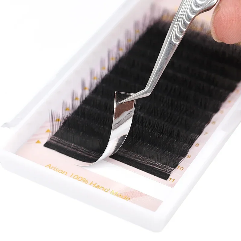 ARISON 6/12 Rows YY Lashes Cilia And Volume Brazilian False Eyelash Supplies V Faux Mink Lashes Y Shape Eyelash Extension Makeup