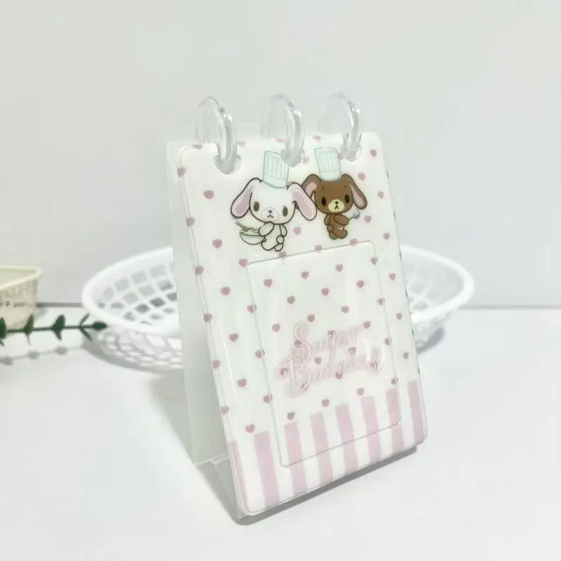 Japanese Style Cute Cartoon Sugarbunnies 3 Inches Small Card Photo Storage Display Desktop Mushroom Hole Style Calendar Album