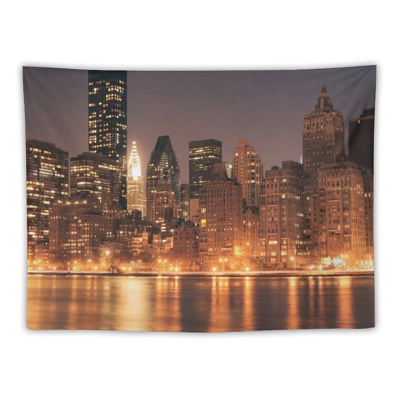 

New York at Night Tapestry Anime Decor Room Decorations Room Decoration Accessories Bedroom Decorations Tapestry
