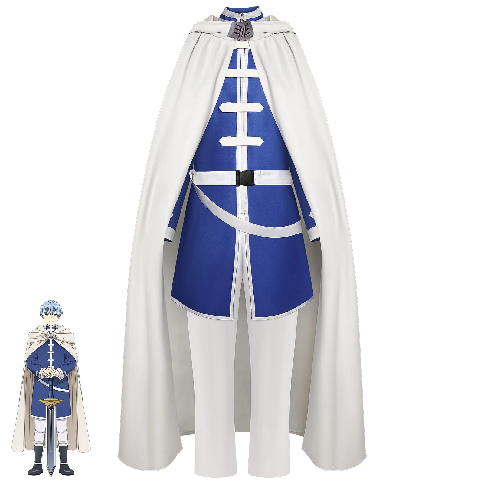 

Anime Sousou No Frieren Himmel Cosplay Costume Fantasia Himmel Outfit Fantasy Halloween for Adult Men Women Costumes