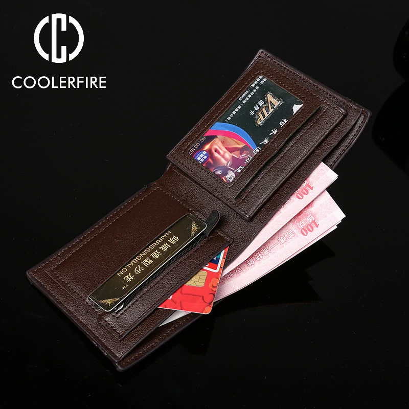 Men\'s Wallet Business work Small Wallet Mini Wallet Short Vertical Wallet Bank Card Set Cash No Zipper Wallet Purse Wallet PJ192