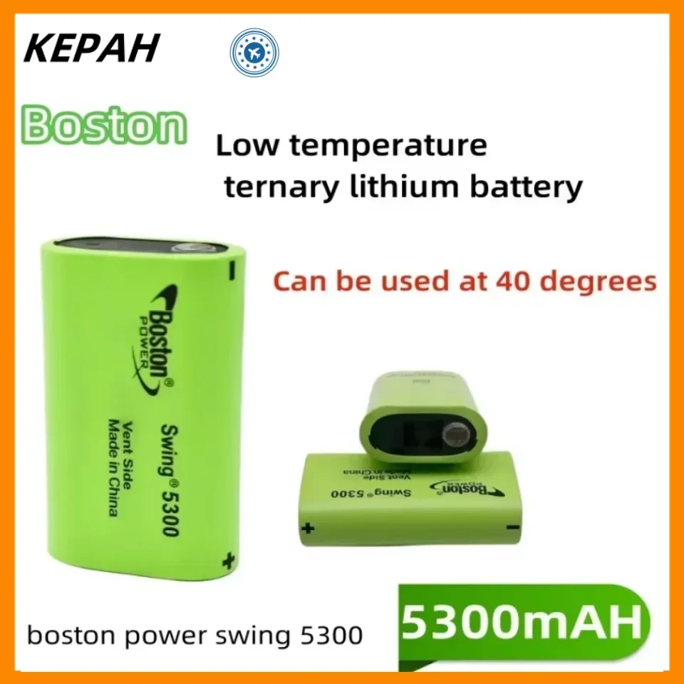 New Original Battery For BOSTON POWER SWING 5300 5300mAh 3.7V Low Temperature Fuel Lithium Batteries Cell 13A Discharge