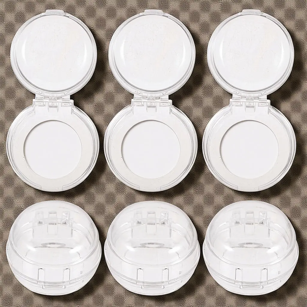 

Набор из 6 прозрачных защитных накладок на кнопки для детской безопасности, многофункциональные защитные колпачки для ручек бытовой техники: газовых плит, духовок, стиральных машин, компьютеров