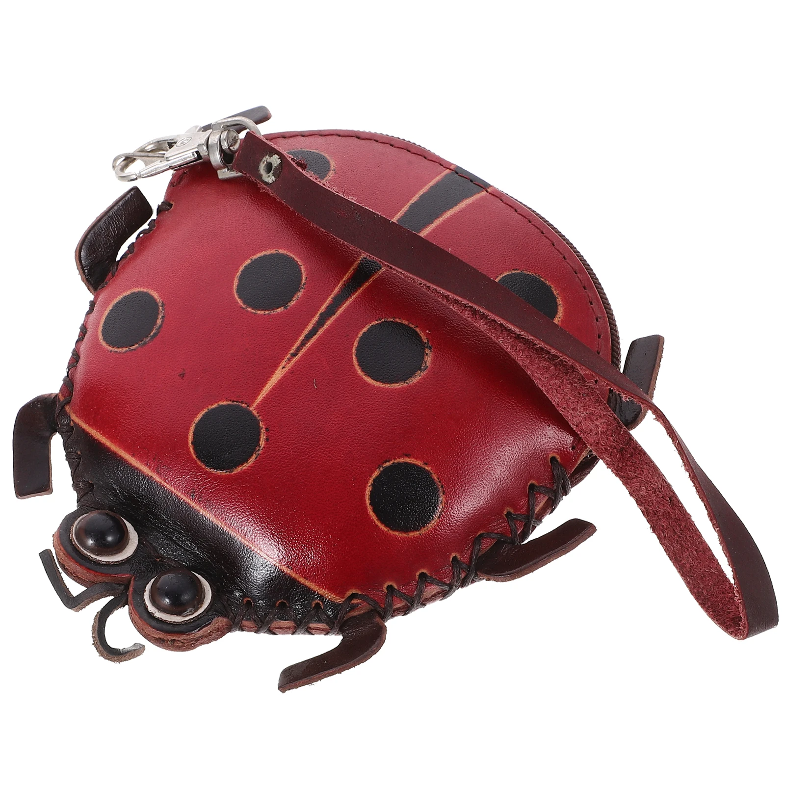 

Ladybug Coin Wallet Women Purse Small Size Durable Zipper Credit Card Holder Ideal Gift Birthday Anniversary