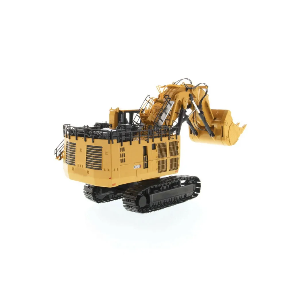 2 Color Diecast Masters 1:87 Scale 6060FS Front Shovel Mining Excavator Alloy Engineering Vehicle Collectible Gift Static Model