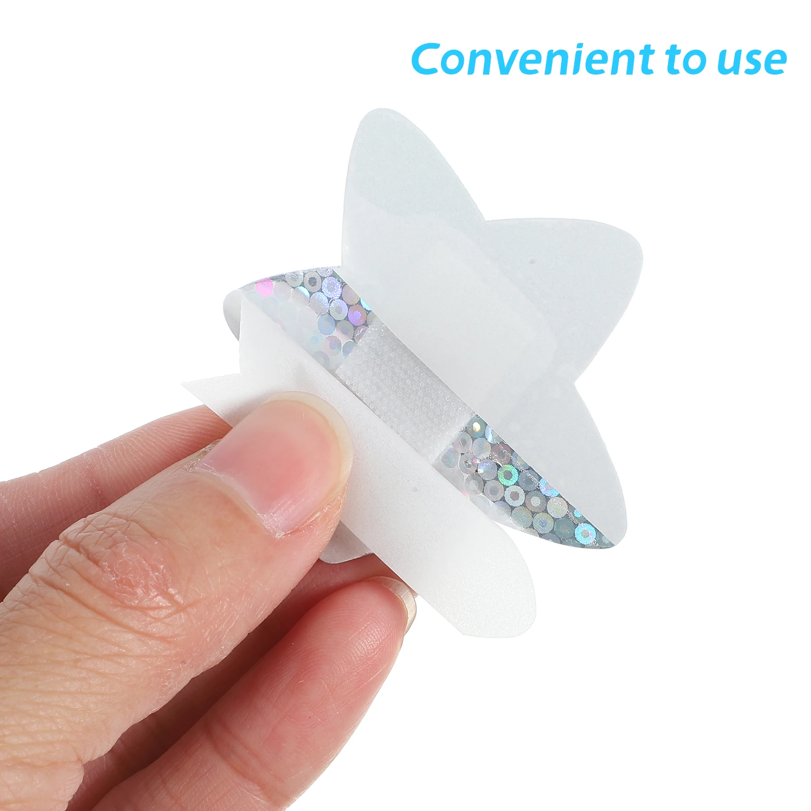 

50pcs Star Shaped Bandages Glitter Wound Care Patch Waterproof Breathable First Aid Supplies Stickers for Travel