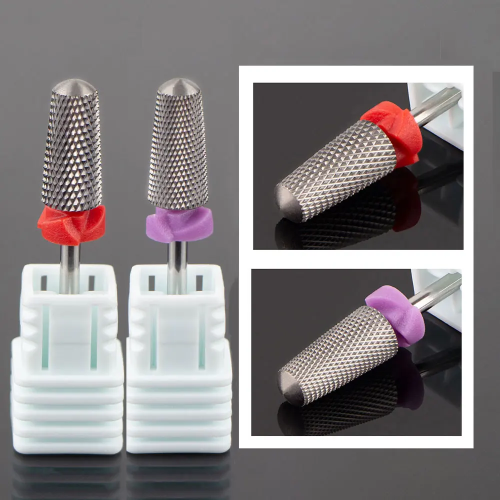 

5 in 1 High Quality Electric Nail Drill Tungsten Carbide Polishing and Grinding Head for Nail Milling Cutter Tool Nail Drill Bit