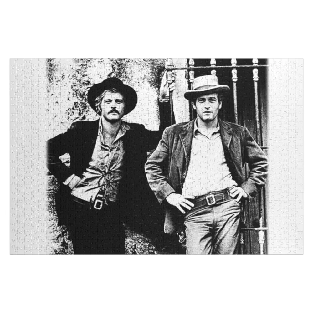 Butch Cassidy and the Sundance Kid 2!! Пазл на заказ с фото Iq Customs With Photo Деревянные пазлы для взрослых Пазл