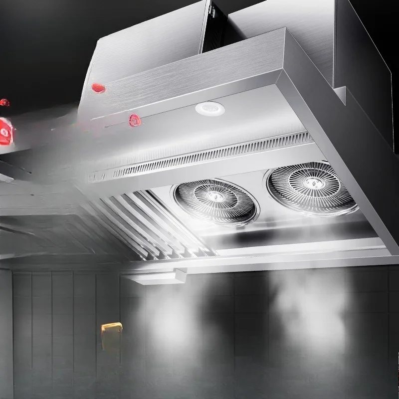 Commercial range hood, kitchen purifier, large suction