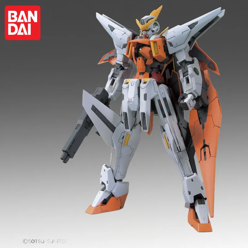 

In Stock Bandai Original Mg 1/100 Mg-gundam Gundam Kyrios Action Figure Model Doll Brand New Boxed Anime Characters Toys Model