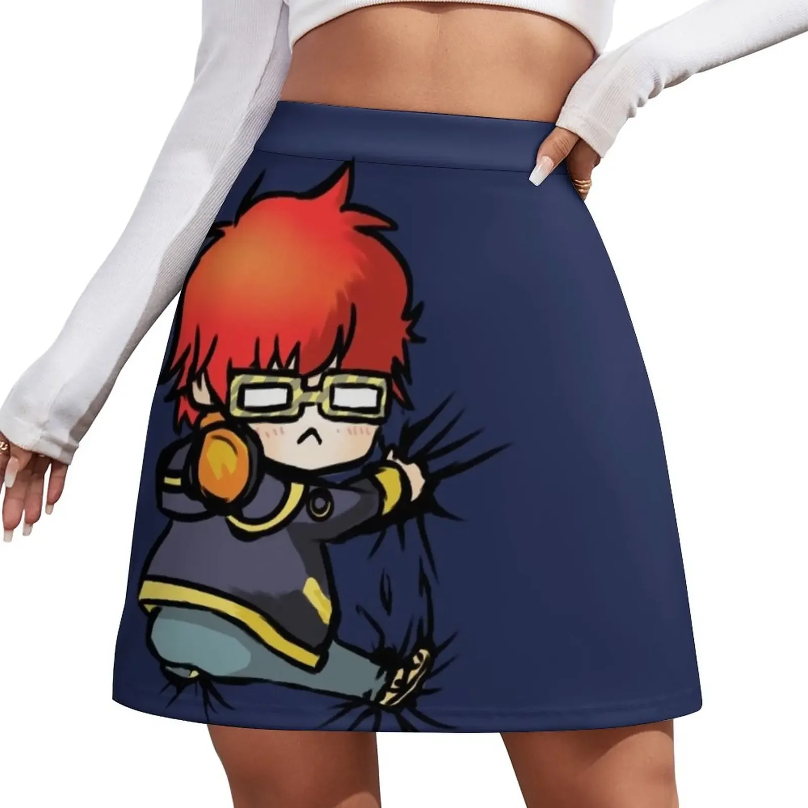 

SEVEN ZERO SEVEN Mystic Messenger Collection 707 Mini Skirt korean style clothes women 2025 Skirt for girls Mini Skirt