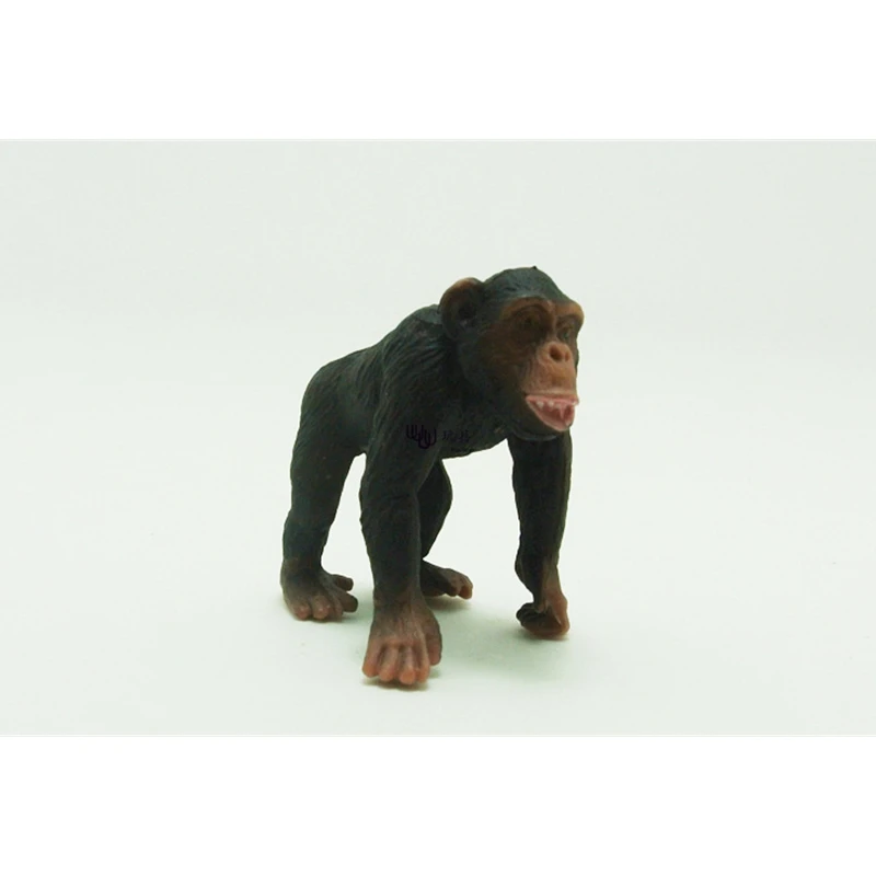 Simulation chimpanzee model desktop small chimpanzee ornament home decoration