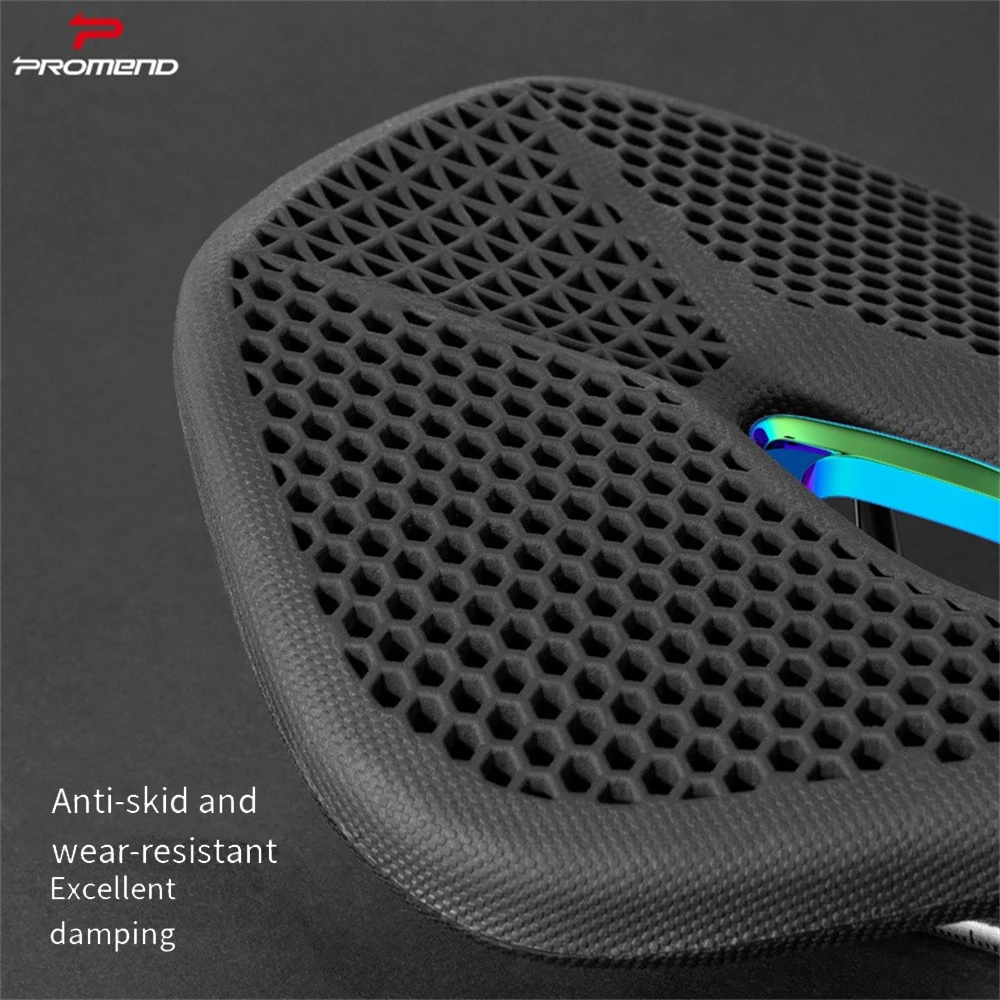 3D Lightweight Bicycle Saddle Liquid Resins Honeycomb Bike Seat Super Soft Cushion MTB Road Cycling Race Seat