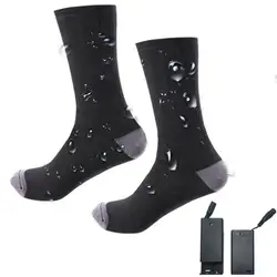 Winter Warm Outdoor Socks Thermal Socks Battery Operated Heating Sock Elastic Comfortable Washable Electric Warm Sock