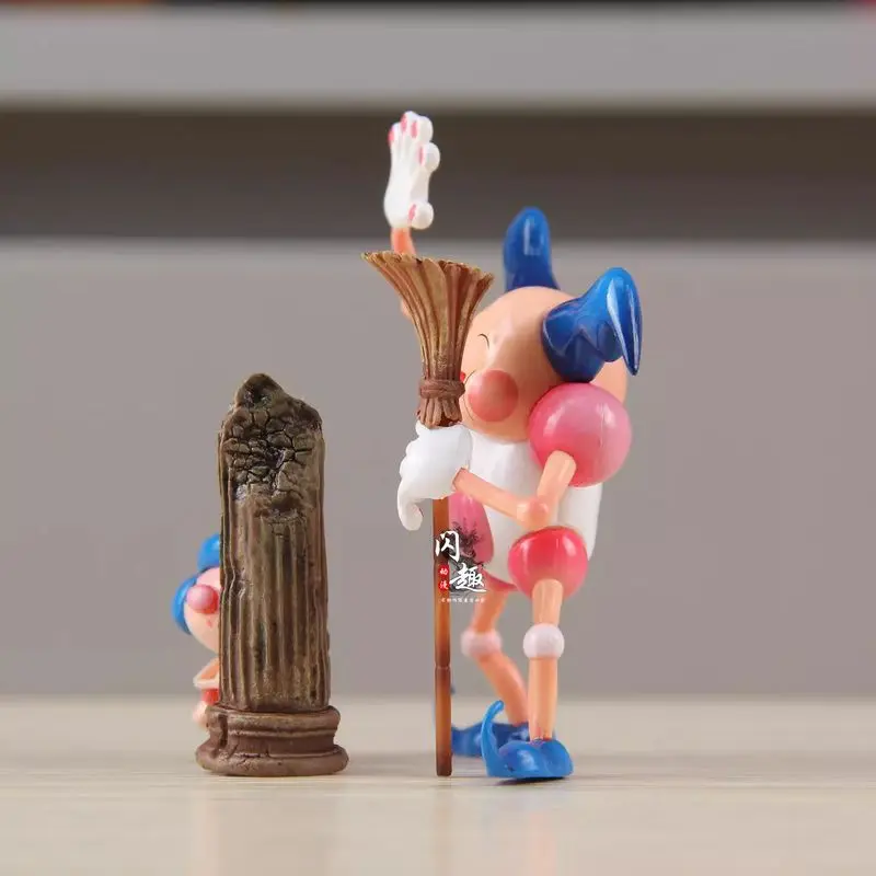 Pokemon Mr. Mime Poliwrath Model Digimon Pantimos Action Figure Manga Figurine Kawaii Doll Ornament Anime GK Statue Figuras Toys