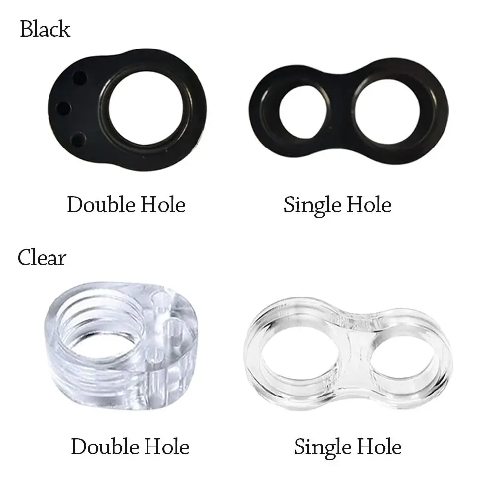 Kitchen Transparent Safety Anti-collision Ring Protection PVC Handle Bumper Wall Protector Stop Bumper Door Stopper