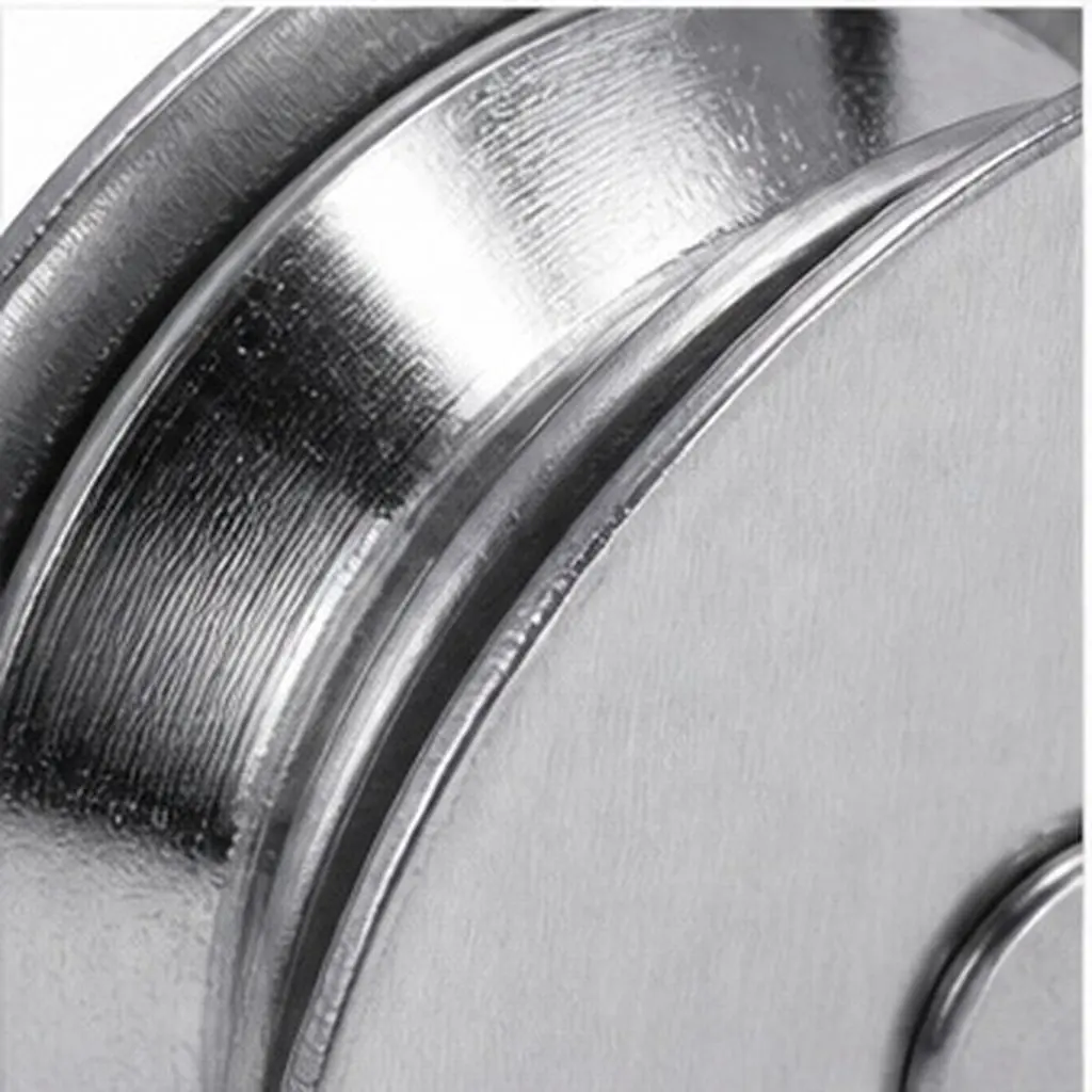 5Pcs Flagpole Pulley Stainless Steel Heavy Duty for Outdoor Flag Raising Flagpole Rope Guide Accessory Commercial Flag Mounting