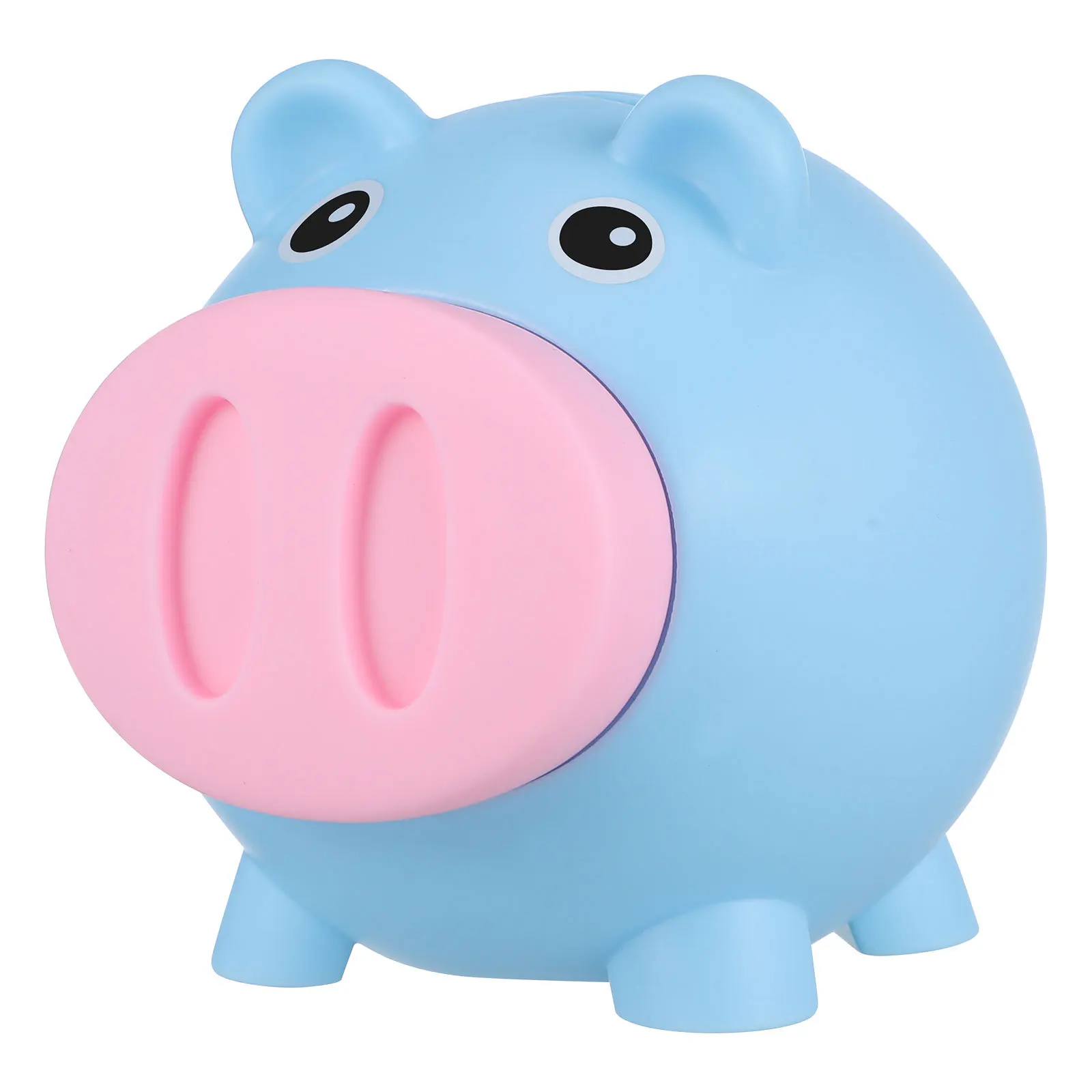 かわいい貯金箱 子供用貯金箱 豚の形をしたコインバンク 取り外し可能な底プラグ 子供や大人のための節約習慣を促します