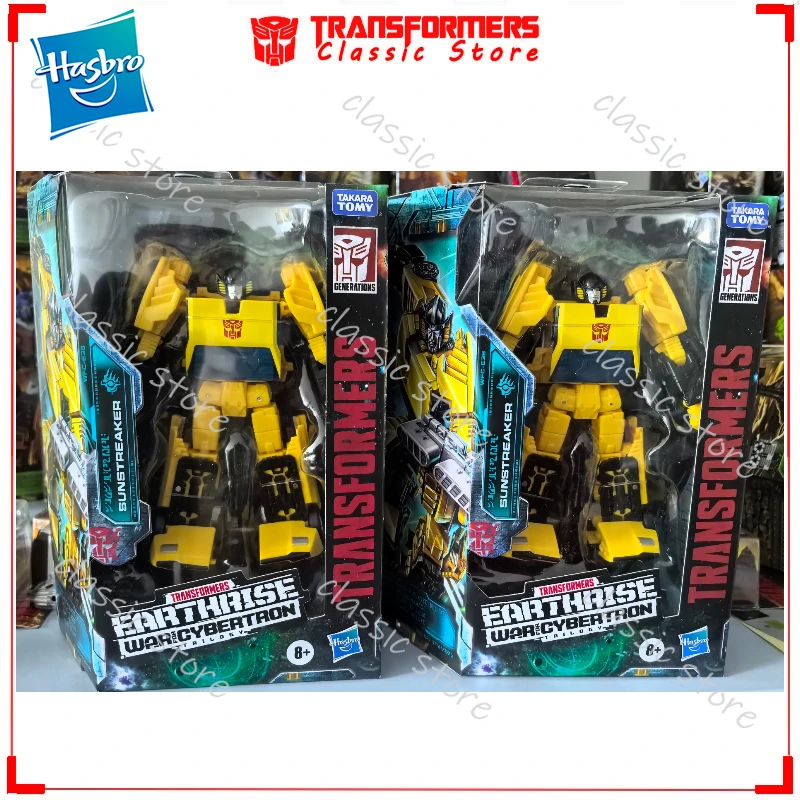 

In Stock Classic Hasbro Transformers Toys War for Cybertron:Earthrise WFC-E36 Sunstreaker Cybertron Autobots Action Figures
