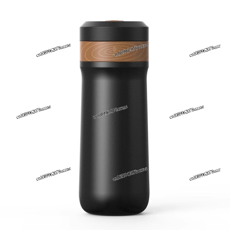 

Portable French Press Mini Small Sports Coffee Maker Thermos Mug Outdoor Travel Hand Poured