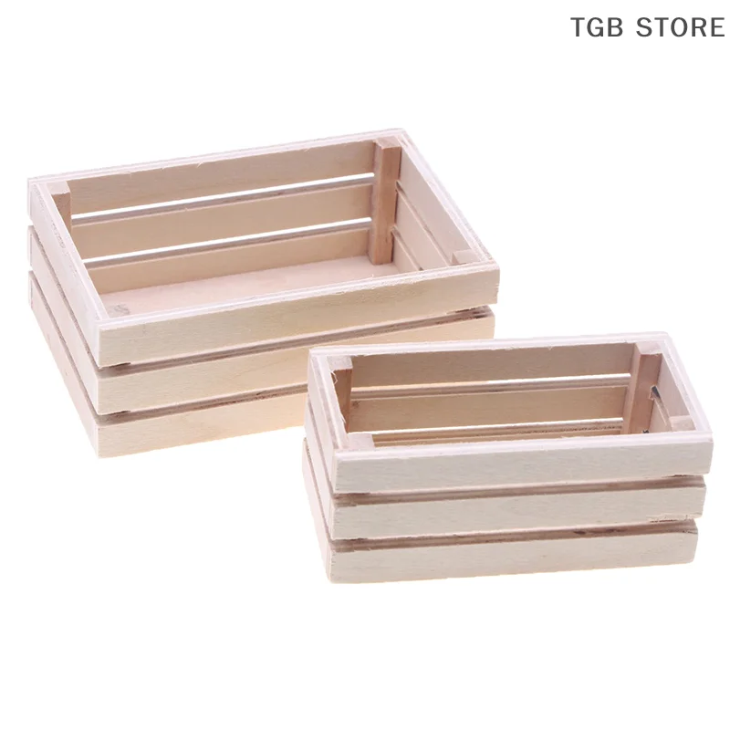 1개 1:12 식물 화분 음식 음료 보관 바구니 홈 가든 모델 장식 장난감 인형 집 액세서리