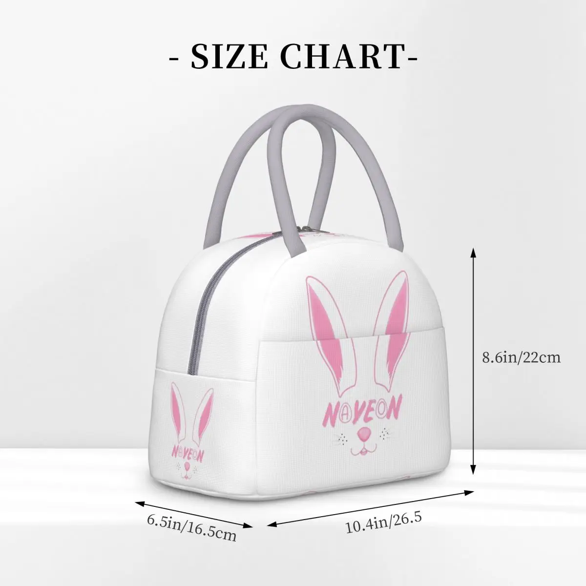 Twice Nayeon Rabbit Kpop Insulated Lunch Bag Food Bag Portable Thermal Cooler Lunch Boxes For Work