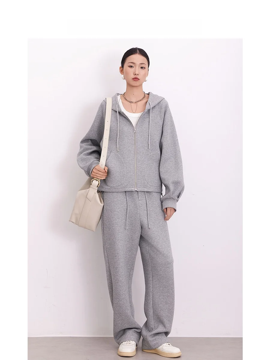 

ay Hoodie Sweatirt Women's Long Sve Layering Top Faionable Spor Sle Chinese Brand Cotton Polyester Blend