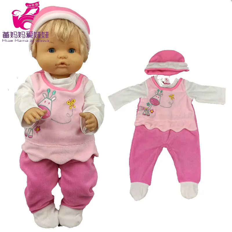 38 Cm BabyDoll Clothes for 40cm Nenuco Ropa Y Su Hermanita Doll Clothes Accessories