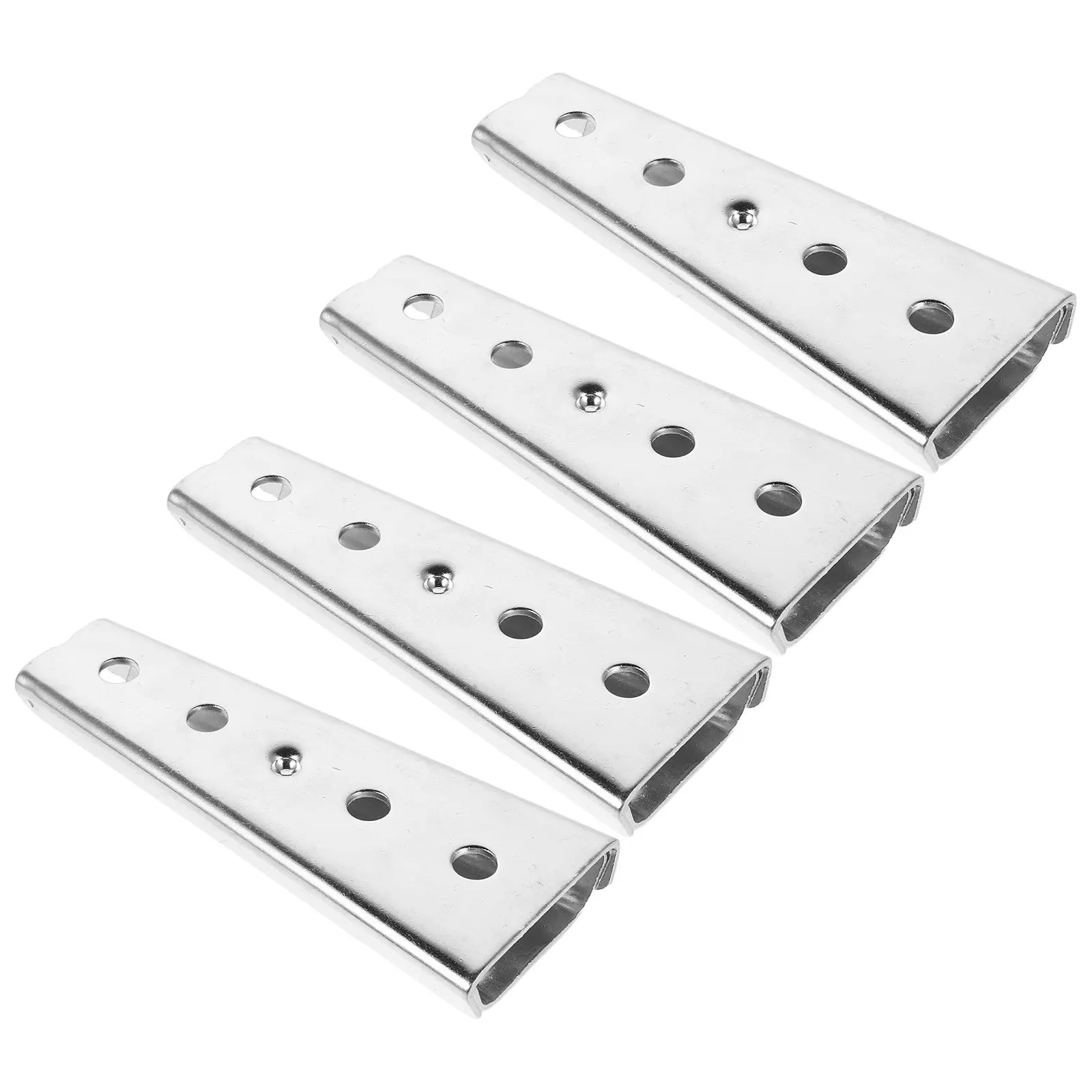 4Pairs Headboard Wall Mounting Brackets Concealed Heavy Duty Interlocking Furniture Connector Sectional Sofa Connector Couch Bed