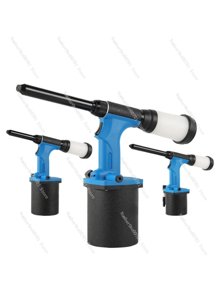 

Pneumatic self-priming stainless steel riveting slender nozzle core drawing extension rod nail pulling gun