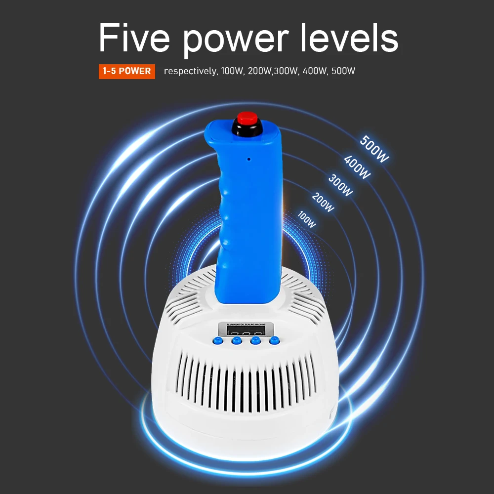 Máquina de sellado por inducción eléctrica, Mini botella de plástico de mano, tapa de botella de aceite medicinal, sellador de juntas de papel de aluminio