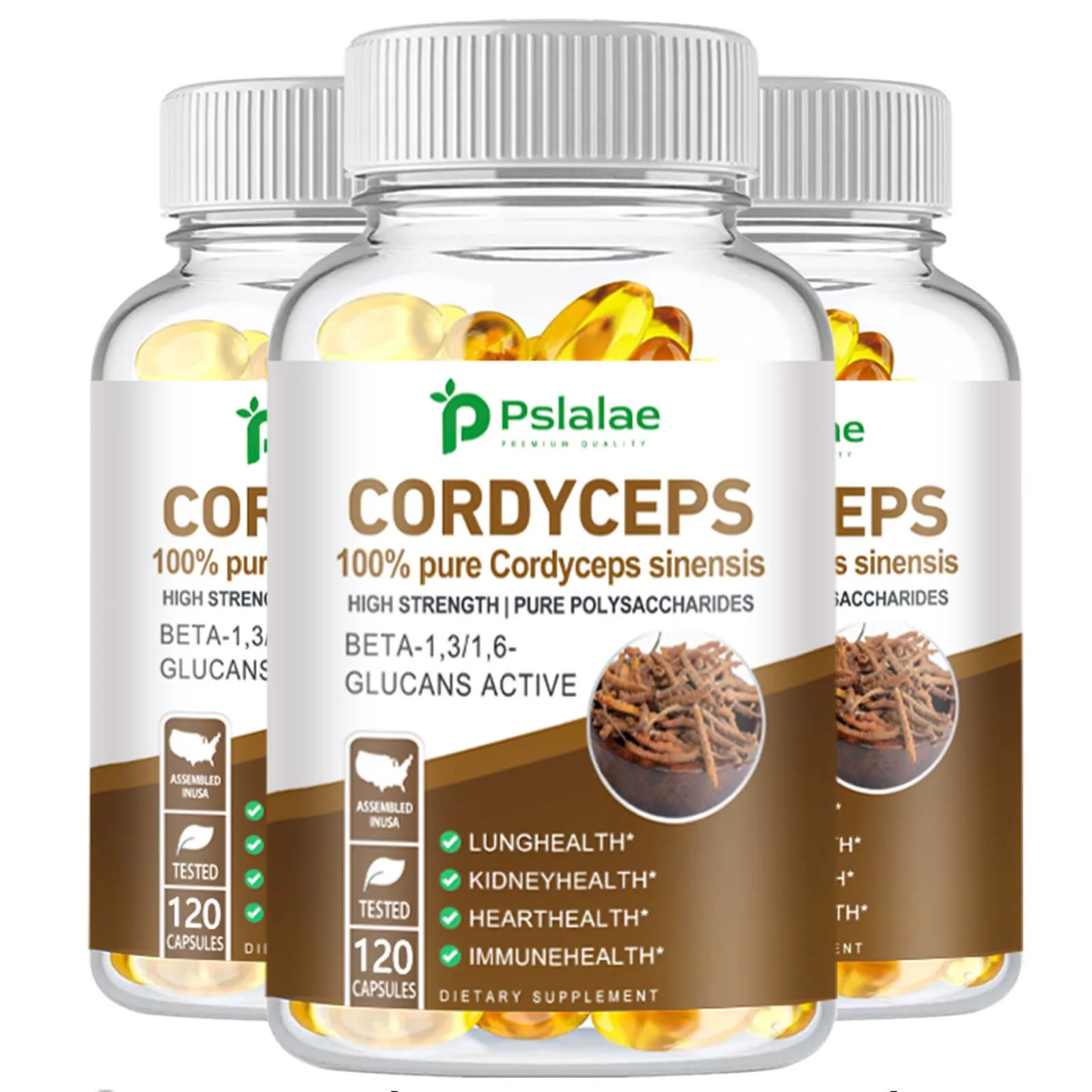 

Cordyceps Extract - Energy and Endurance Support, Boosts Energy, Endurance, Focus, and Athletic Performance