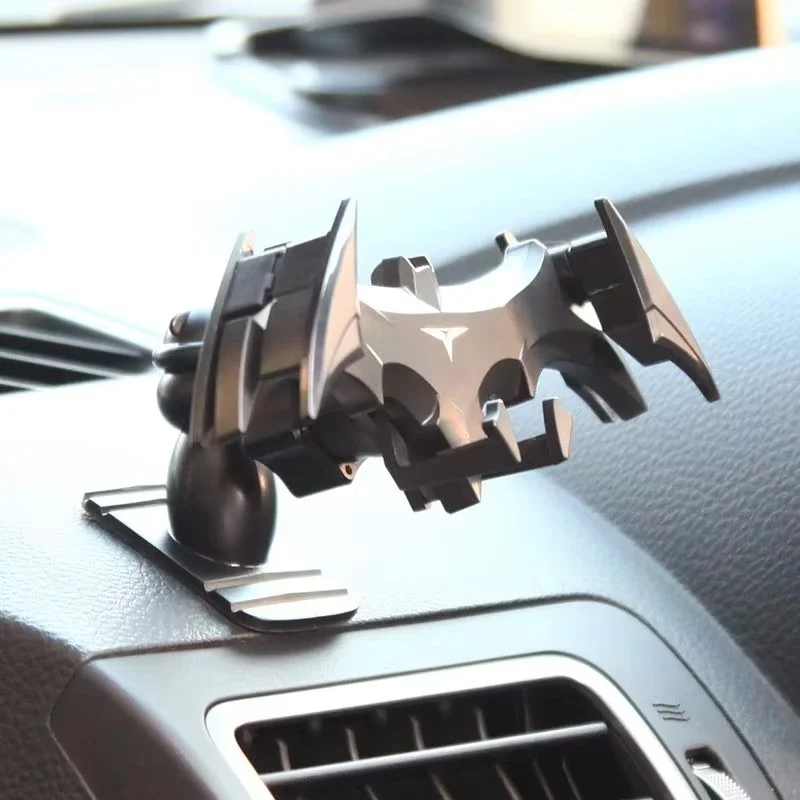 Hot Sale Bat Man Gravity Buckle Type Car Holders Air Outlet Navigation Support Frame Suitable All 4-6.5 Inch Device Holiday Gift