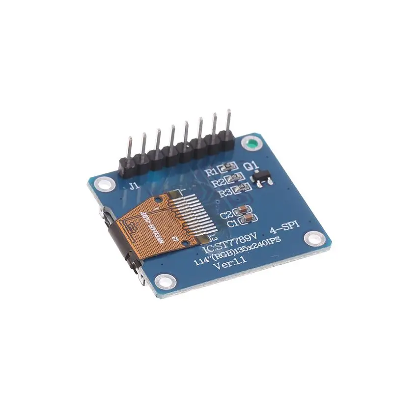 1,14-дюймовый последовательный порт SPI 135x240 сенсорный экран IPS TFT дисплей ST7789 135x240 SPI 8-контактный 65K цветной ЖК-экран для Arduino