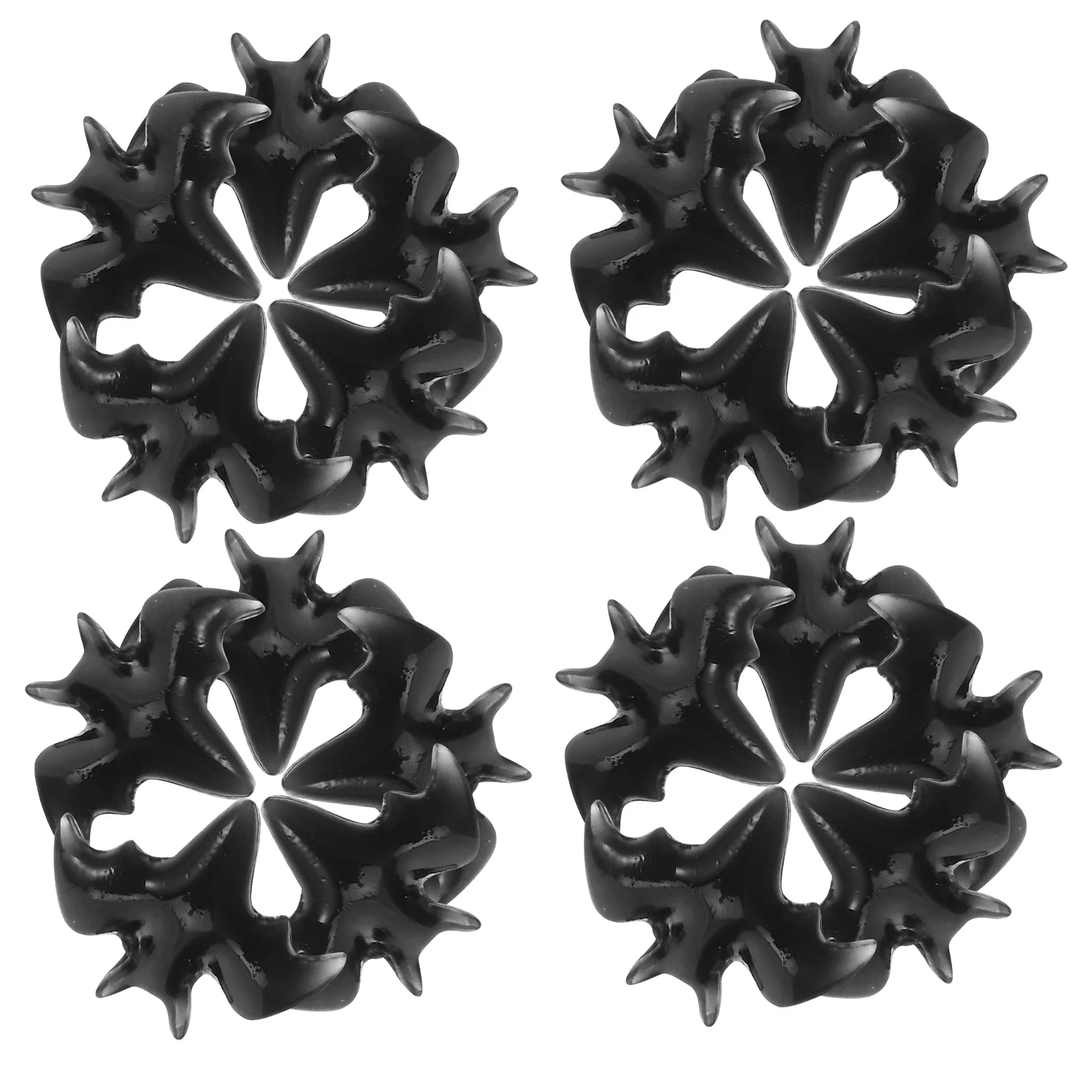 

300 Pcs Animal Jewelry Halloween Nail Art DIY Accessories Dark Charms for Nails Resin