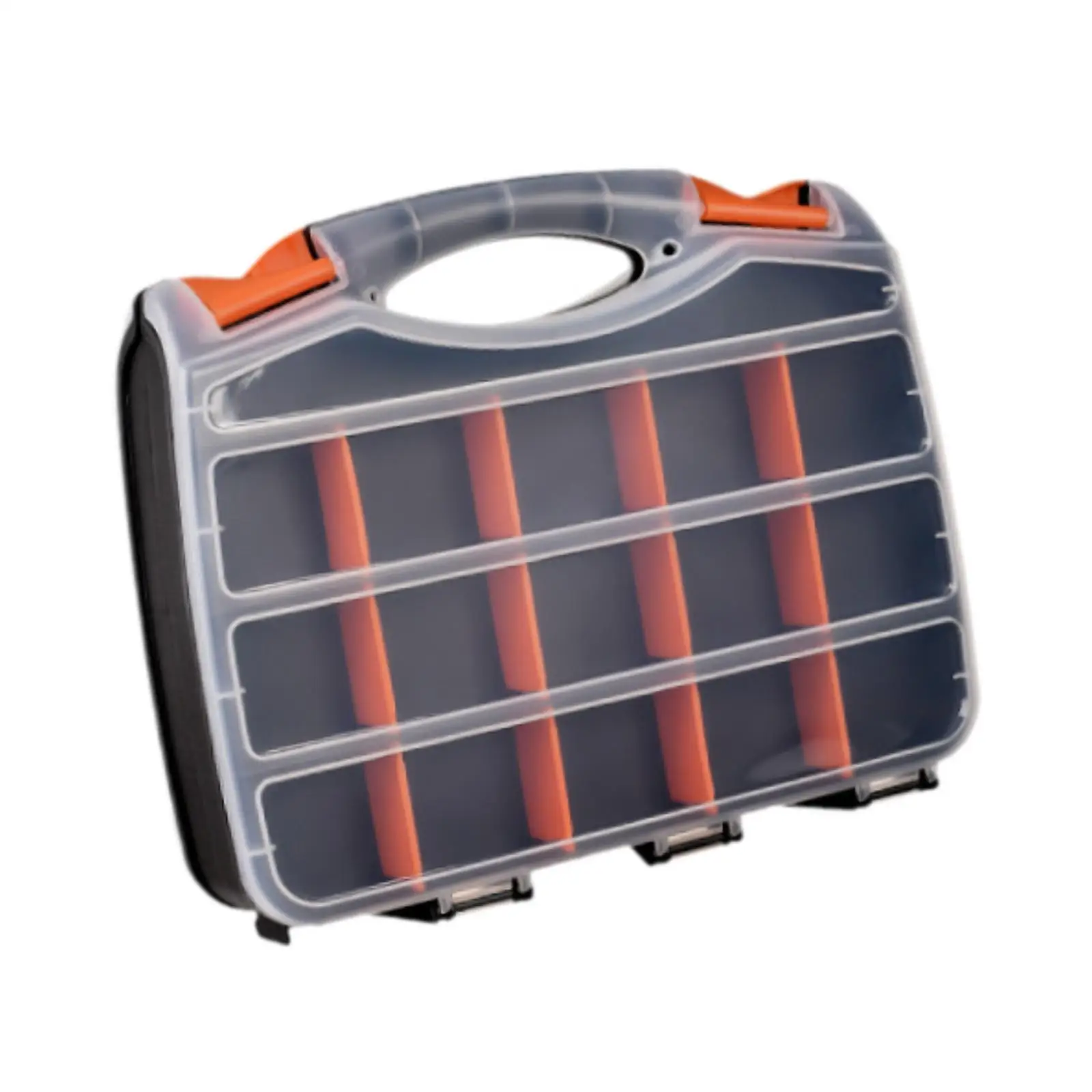 Tool Organizer Box Fly Fishing Box Multipurpose Hardware Storage Container Case for Fasteners Nails Electronic Components